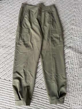 Athleta Olive Green Cargo Jogger Pants